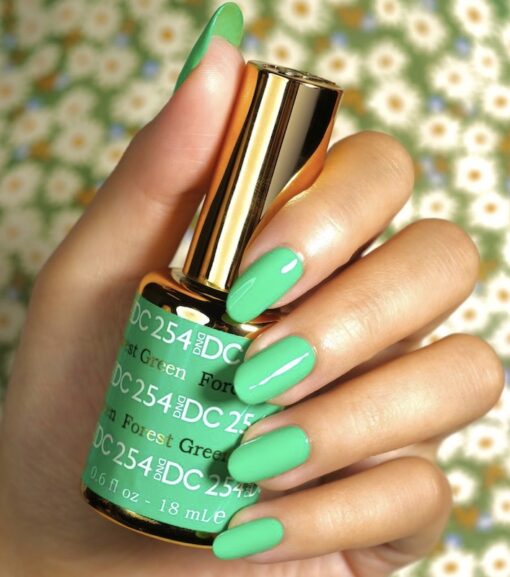 DC254 - Matching Gel & Nail Polish - Forest Green