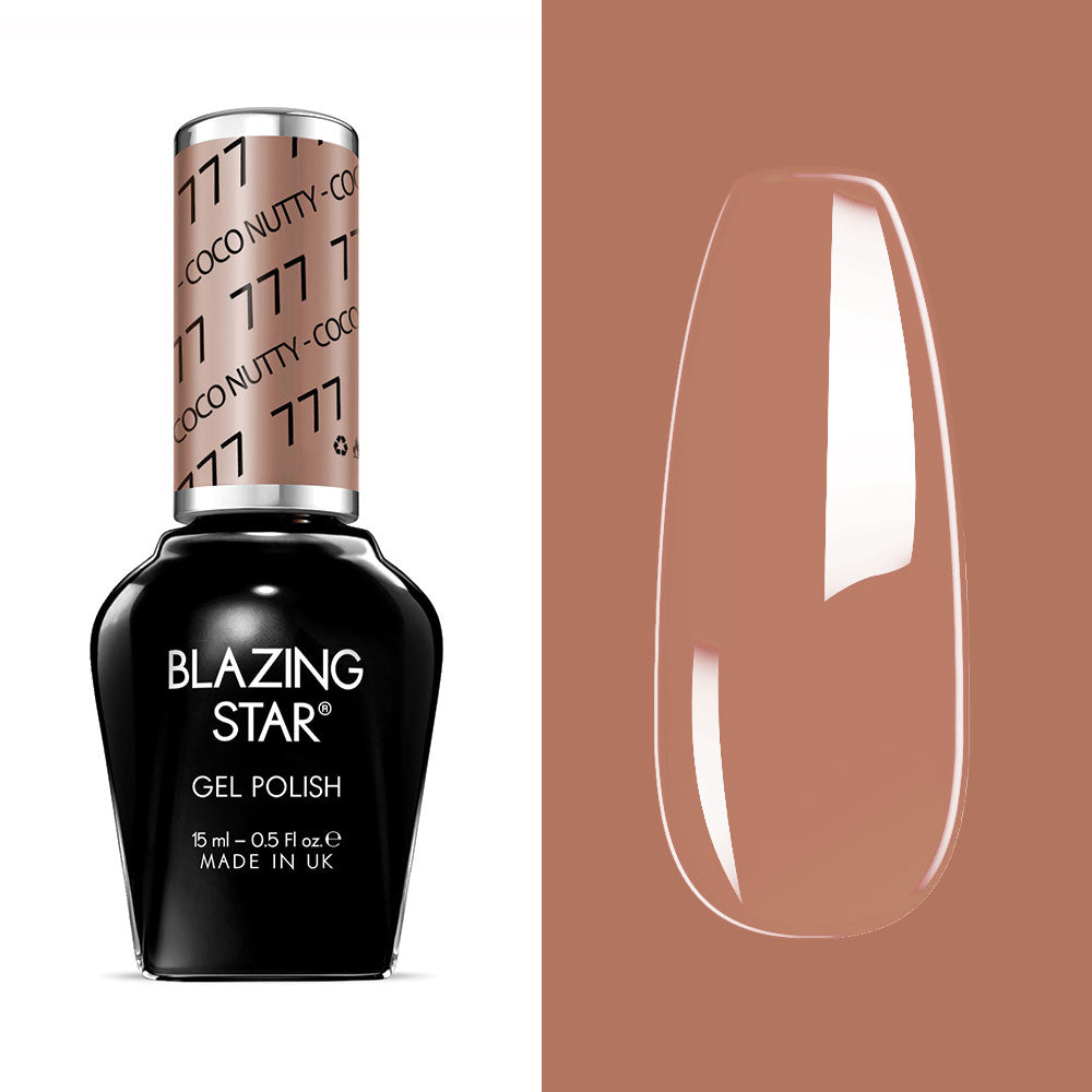 BLAZING STAR Gel Polish - Coco Nutty - BSG777