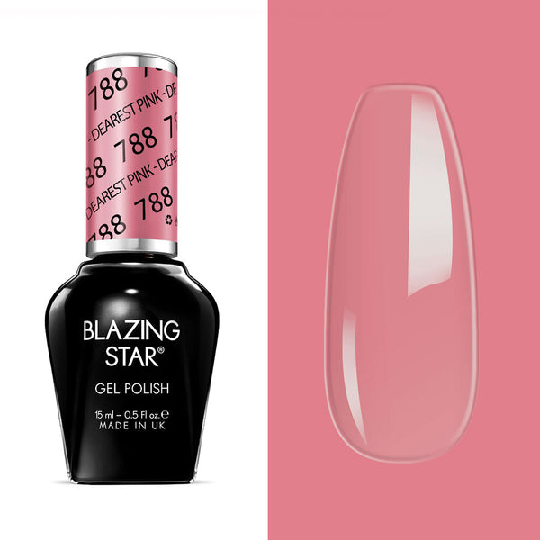 BLAZING STAR Gel Polish - Dearest Pink - BSG788
