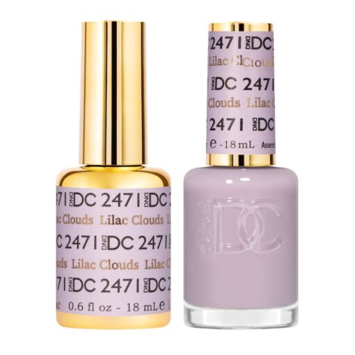 DC2471 - Matching Gel & Nail Polish - Lilac Clouds