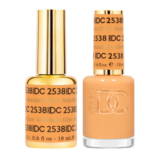 DC2538 - Matching Gel & Nail Polish - Mandarin Glow