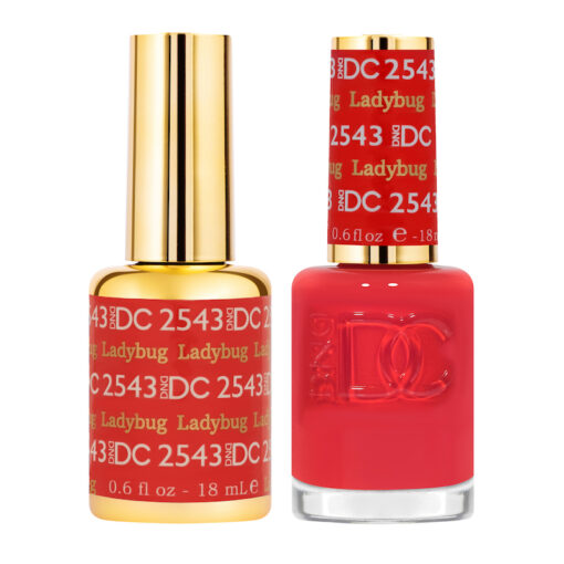 DC2543 - Matching Gel & Nail Polish - Ladybug