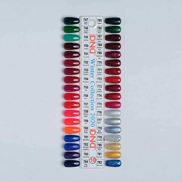 DND Duo Gel Polish - Swatch #10 - Set of 36 Colors