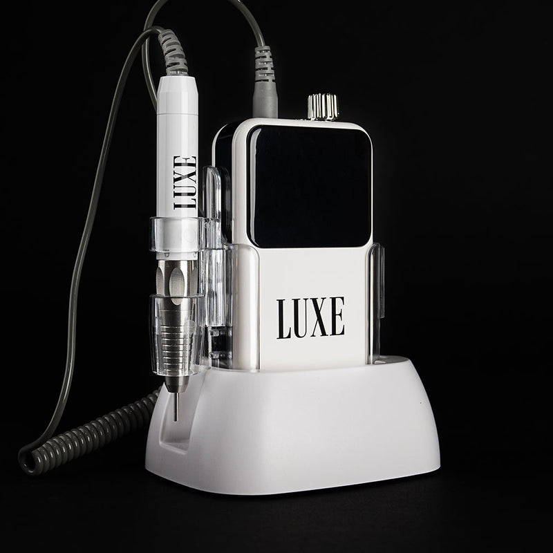 LUXE HYBRID BRUSHLESS NAIL DRILL (White)