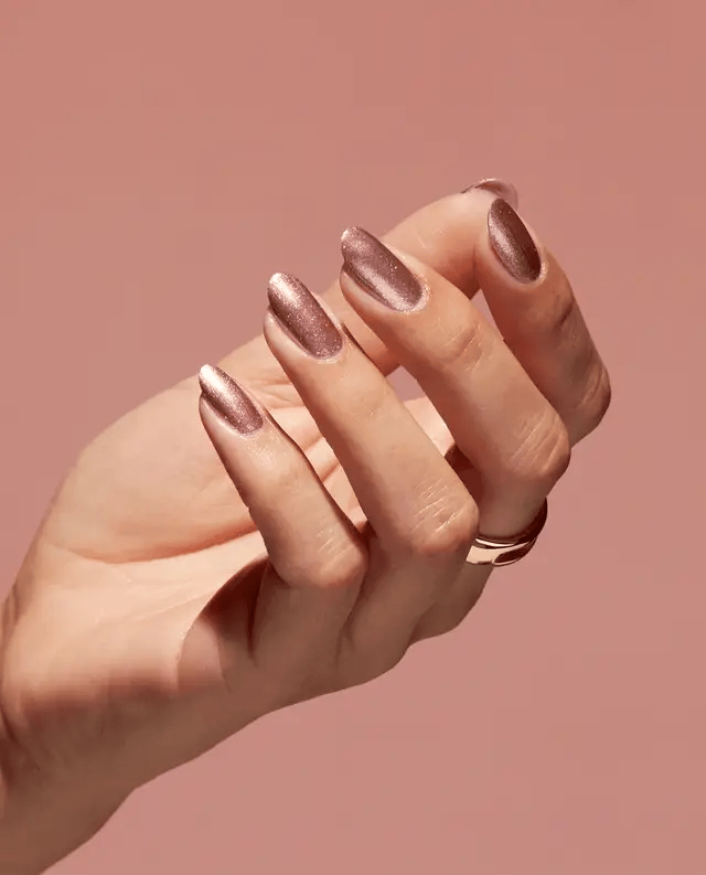 OPI NATURE STRONG - INTENTIONS ARE ROSE GOLD