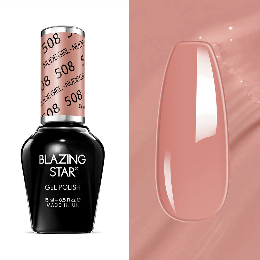 BLAZING STAR Gel Polish - Nude Girl - BSG508