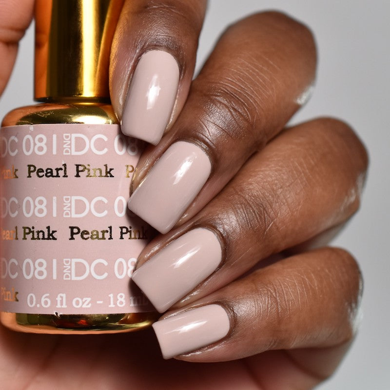 DC081 - Matching Gel & Nail Polish - Pearl Pink