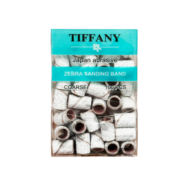 TIFFANY - Sanding Band Zebra - Coarse (100 Pcs)