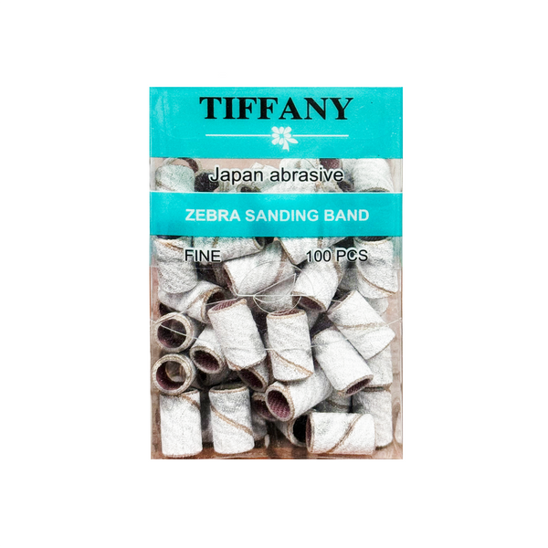 TIFFANY - Sanding Band Zebra - Fine (100 Pcs)