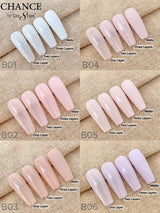 Chance Gel & Nail Lacquer - Bare Collection - Set of 36 Colors