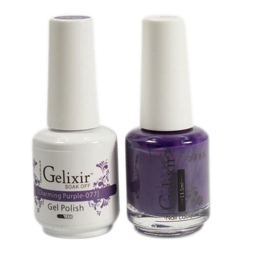 GELIXIR GEL COLOR  - GLX077 - Duo Gel & Polish 0.5oz