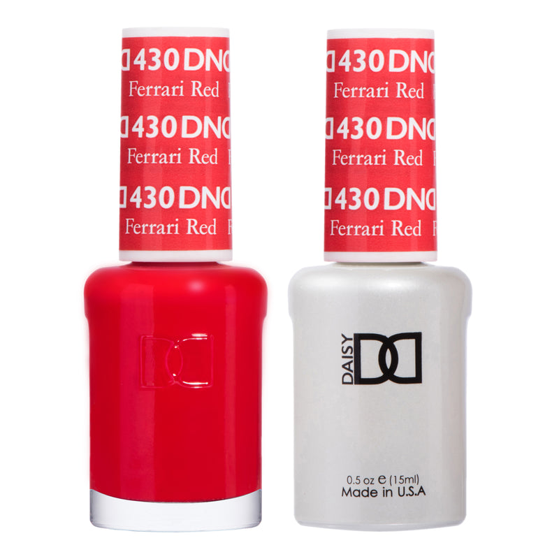 DND430 - Matching Gel & Nail Polish - Ferrari Red