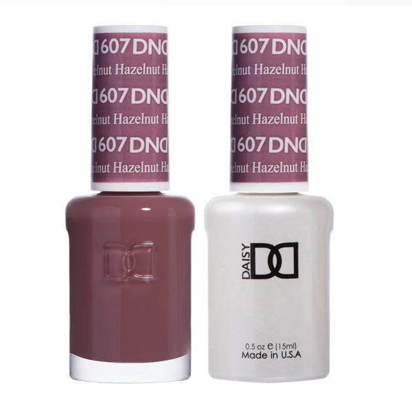 DND607 - Matching Gel & Nail Polish - Hazelnut