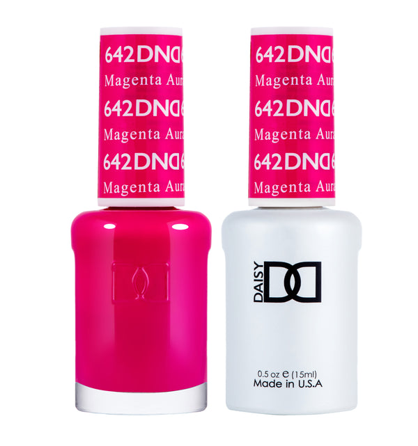 DND642 - Matching Gel & Nail Polish - Magenta Aura