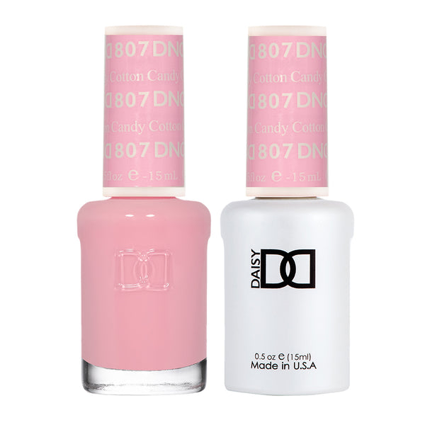 DND807 - Matching Gel & Nail Polish - Cotton Candy
