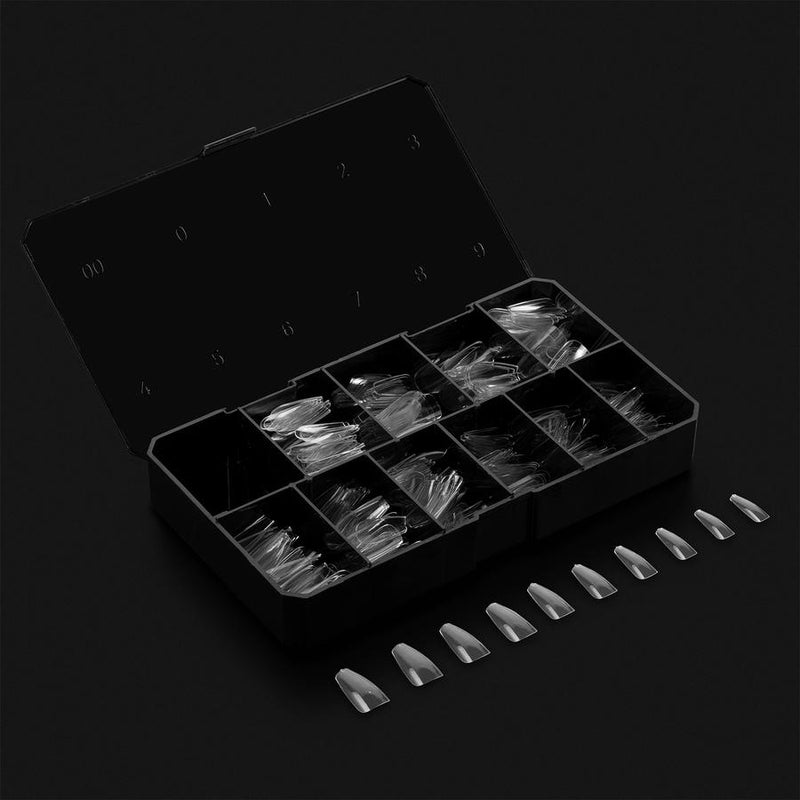 apres - Gel-X Tips - Natural Coffin Medium Box of Tips