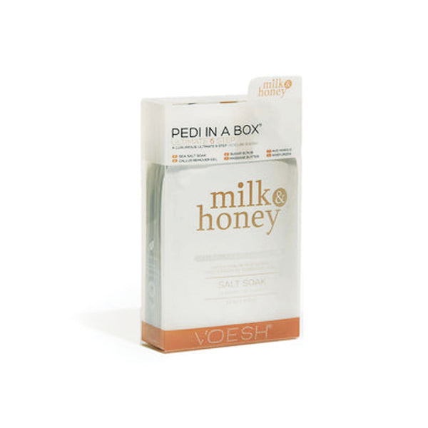 VOESH Pedi in a Box Ultimate 6 Step - Milk & Honey