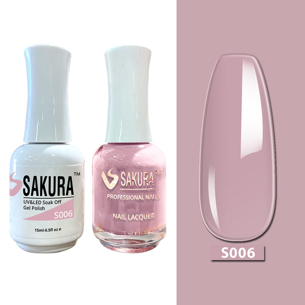 Sakura Duo Gel & Polish 0.5oz - SKR006