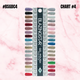Blazing Star Gel Color Set #04 - FREE Display Color Chart #04