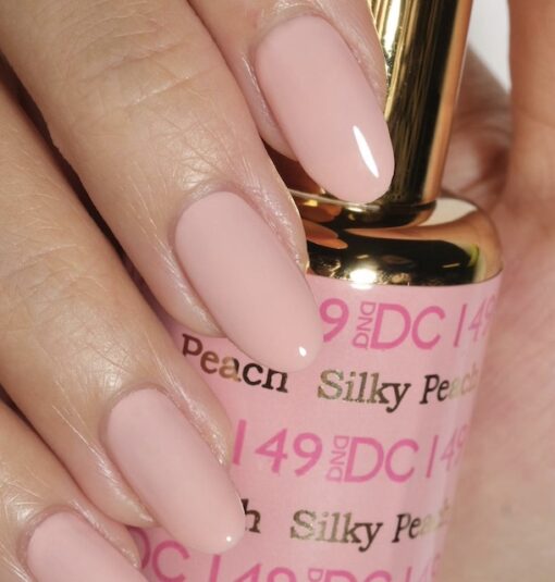DC149 - Matching Gel & Nail Polish - Silky Peach