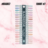 Blazing Star Gel Color Set #07 - FREE Display Color Chart #07