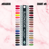 Blazing Star Gel Color Set #08 - FREE Display Color Chart #08