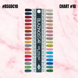 Blazing Star Gel Color Set #10 - FREE Display Color Chart #10