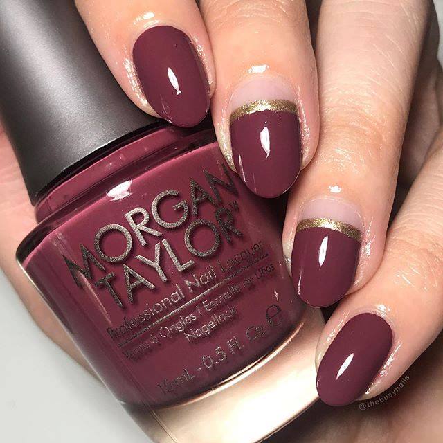 MORGAN TAYLOR® NAIL LACQUER - 50191 - A LITTLE NAUGHTY