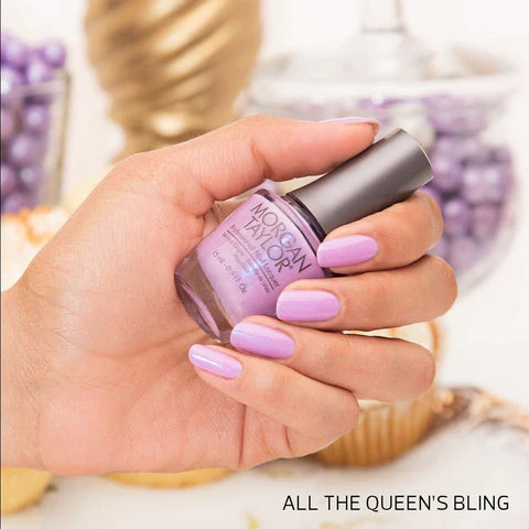 MORGAN TAYLOR® NAIL LACQUER - 3110295 - ALL THE QUEEN'S BLING