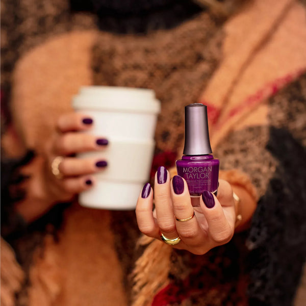 MORGAN TAYLOR® NAIL LACQUER - 3110866 - PLUM AND DONE