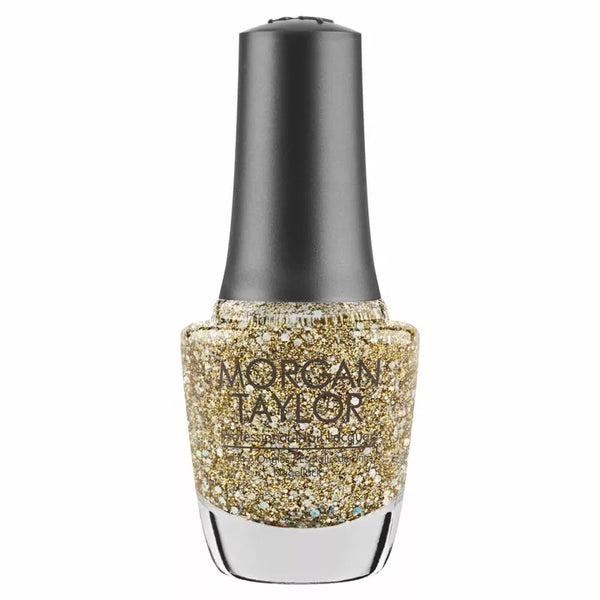 MORGAN TAYLOR® NAIL LACQUER - 3110947 - ALL THAT GLITTERS IS GOLD