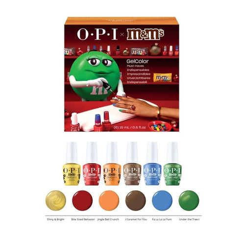 OPI HOLIDAY 2026 GELCOLOR 6PC ADD-ON KIT #1