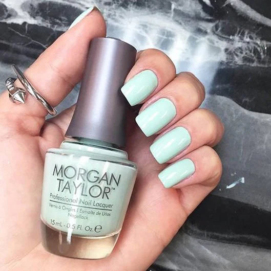 MORGAN TAYLOR® NAIL LACQUER - 50085 - MINT CHOCOLATE CHIP