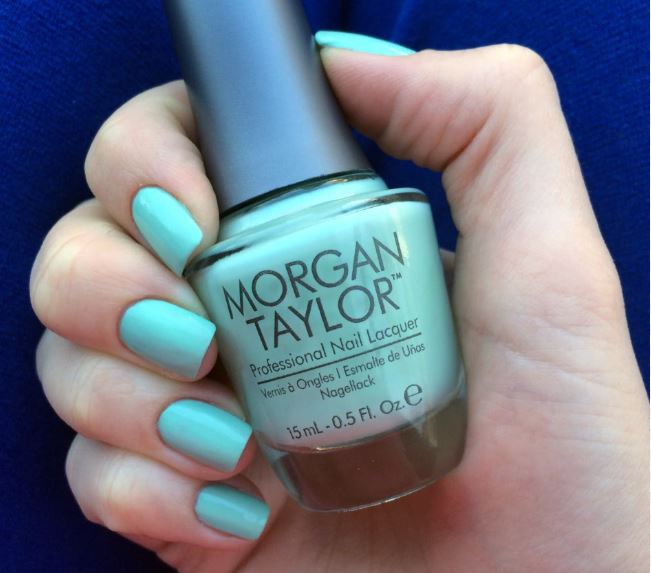 MORGAN TAYLOR® NAIL LACQUER - 50085 - MINT CHOCOLATE CHIP