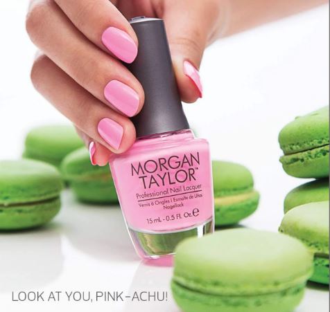MORGAN TAYLOR® NAIL LACQUER - 50178 - LOOK AT YOU, PINK-ACHU!