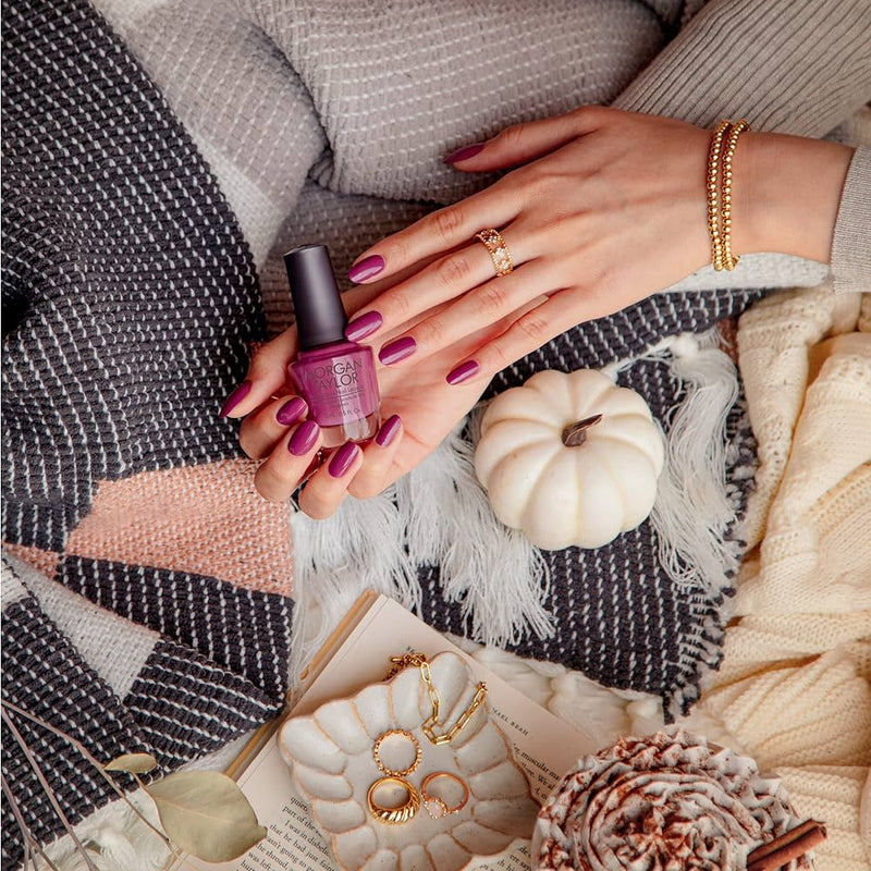 MORGAN TAYLOR® NAIL LACQUER - 50240 - FIGURE 8S & HEARTBREAKS