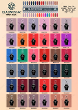 Blazing Star Gel Color Set #06 - FREE Display Color Chart #06