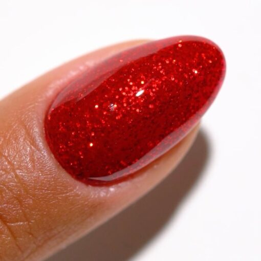 DND898 -  Matching Gel & Nail Polish - Red Aura