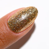 DND911 - Matching Gel & Nail Polish - Golden Aura