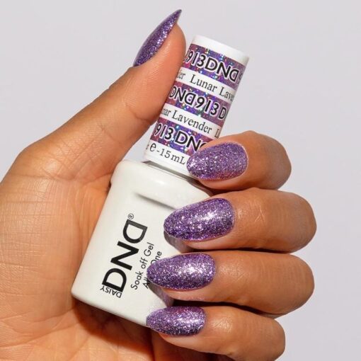 DND Matching Gel & Nail Polish - Lunar Lavender #913