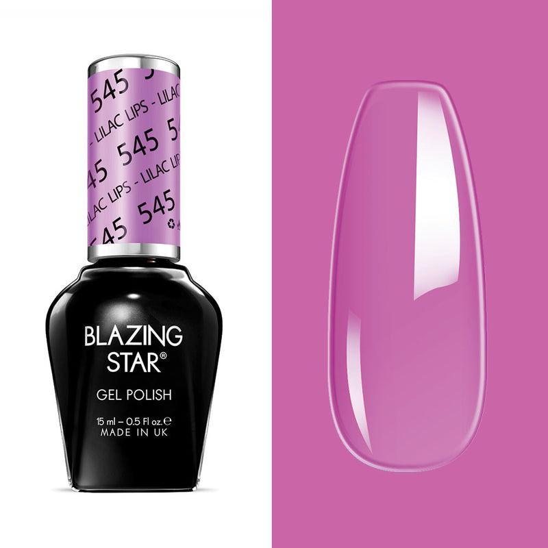 BLAZING STAR Gel Polish - Lilac Lips - BSG545