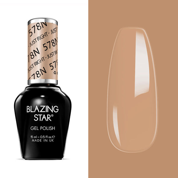 BLAZING STAR Gel Polish - Just Right - BSG578N