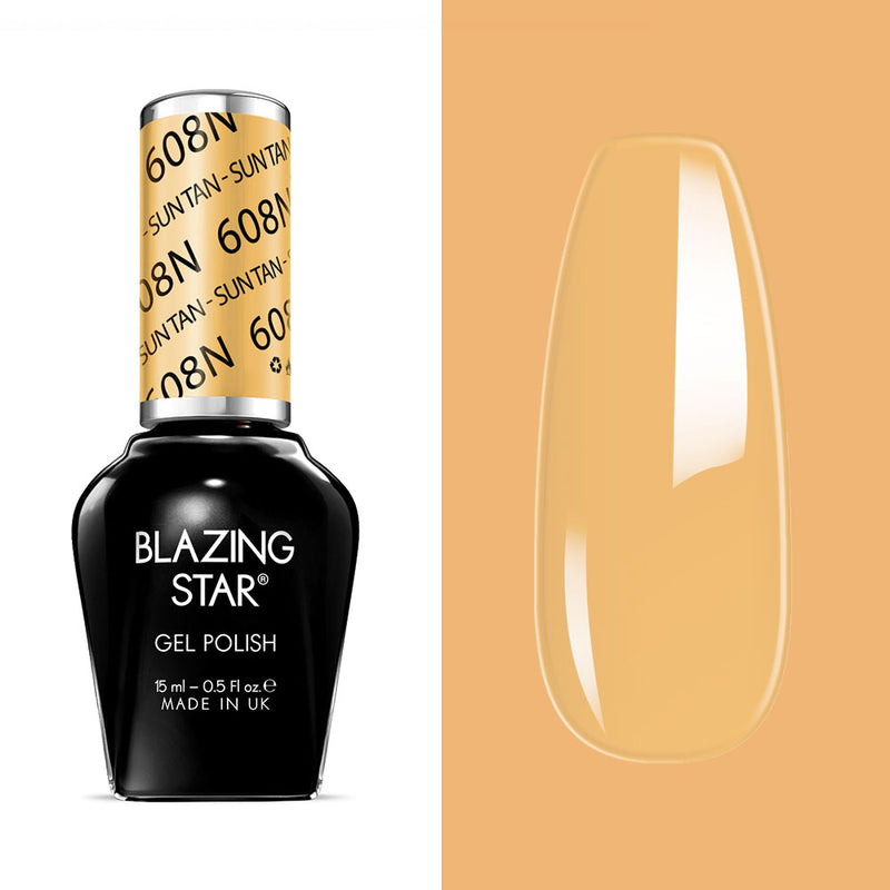 BLAZING STAR Gel Polish - Sun Tan - BSG608N