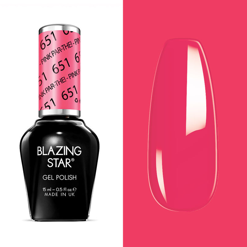 BLAZING STAR Gel Polish - Pink Par-The! - BSG651