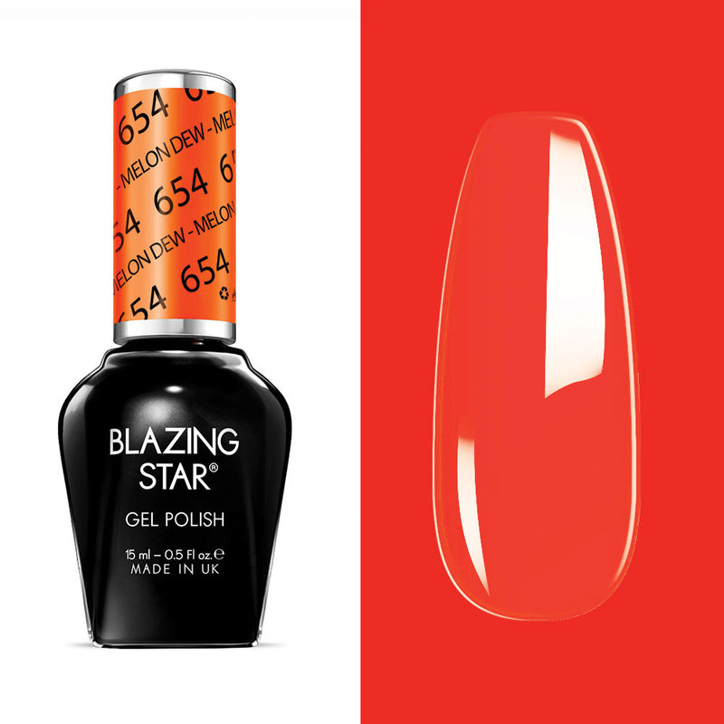 BLAZING STAR Gel Polish - Melon Dew - BSG654