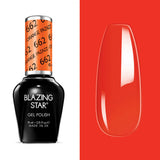 BLAZING STAR Gel Polish - Orange Pazazz - BSG662