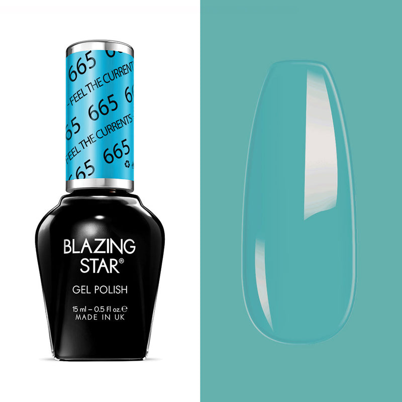 BLAZING STAR Gel Polish - Feel The Currents - BSG665