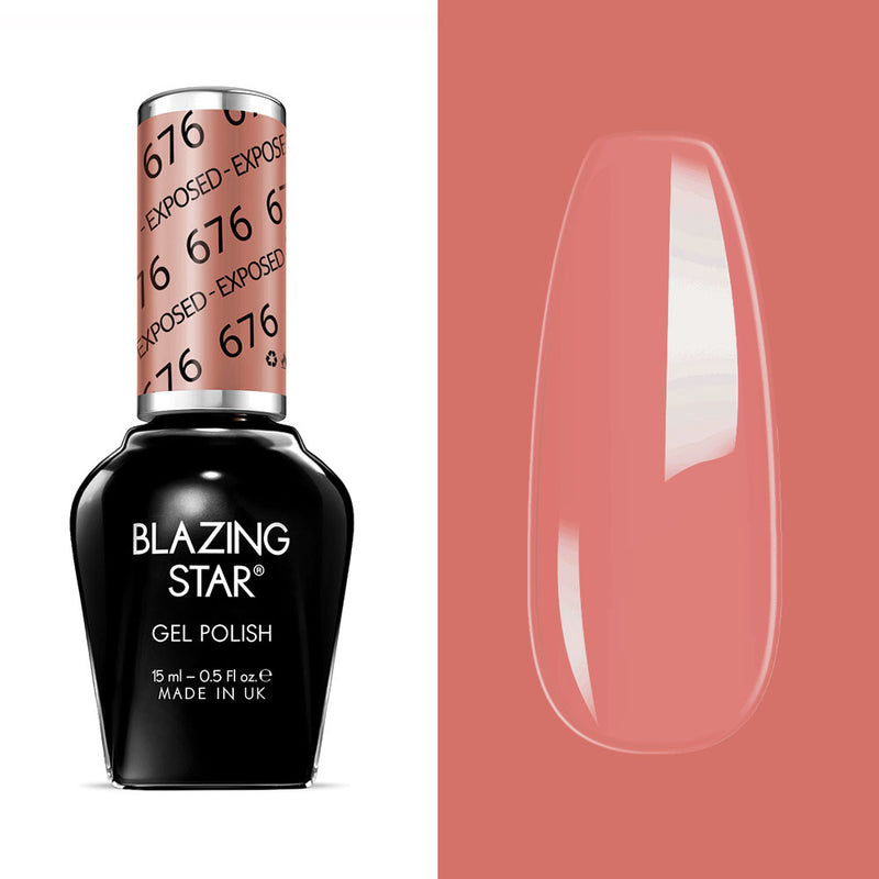 BLAZING STAR Gel Polish - Exposed - BSG676