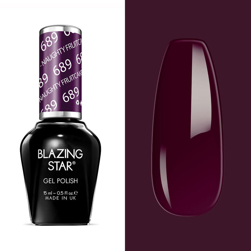 BLAZING STAR Gel Polish - Naughty Fruitcake - BSG689