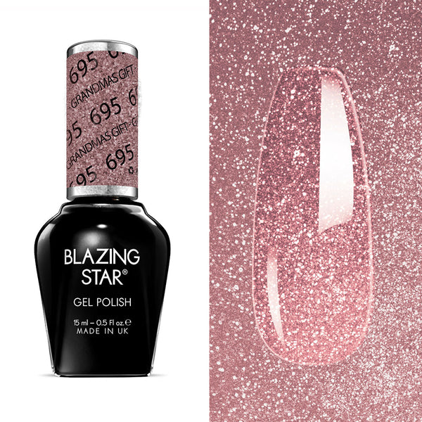 BLAZING STAR Gel Polish - Grandmas Gift - BSG695